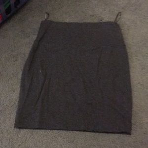 Mini skirt.